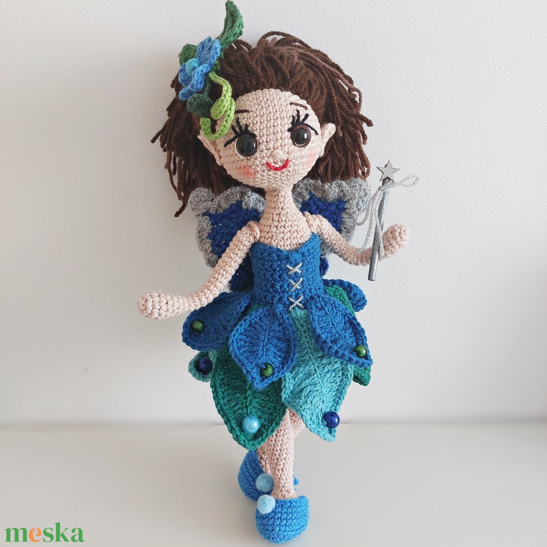 amigurumi tündérlány, Cseppke - játék & sport - plüssállat & játékfigura - ember - Meska.hu amigurumi tündérlány, Cseppke - játék & sport - plüssállat & játékfigura - ember - Meska.hu