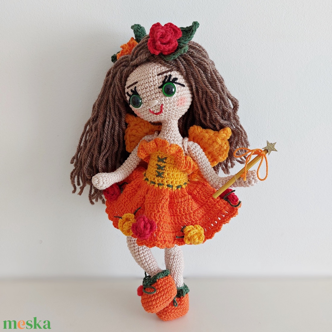 amigurumi tündérlány, Inez - játék & sport - baba & babaház - öltöztethető baba - Meska.hu amigurumi tündérlány, Inez - játék & sport - baba & babaház - öltöztethető baba - Meska.hu