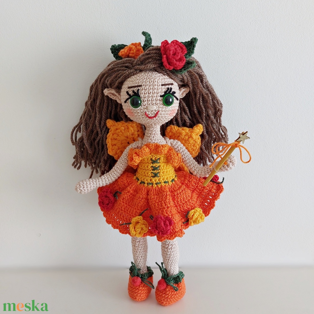 amigurumi tündérlány, Inez - játék & sport - baba & babaház - öltöztethető baba - Meska.hu amigurumi tündérlány, Inez - játék & sport - baba & babaház - öltöztethető baba - Meska.hu