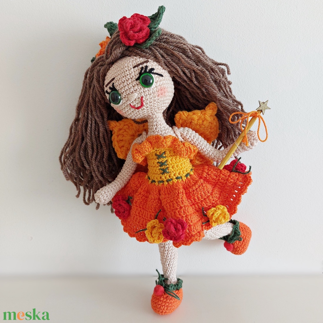 amigurumi tündérlány, Inez - játék & sport - baba & babaház - öltöztethető baba - Meska.hu amigurumi tündérlány, Inez - játék & sport - baba & babaház - öltöztethető baba - Meska.hu
