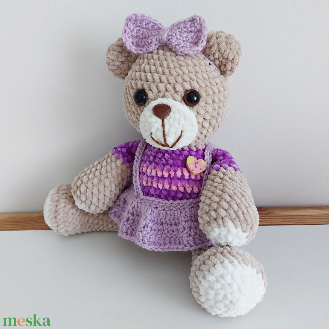 amigurumi mackólány - játék & sport - plüssállat & játékfigura - maci - Meska.hu amigurumi mackólány - játék & sport - plüssállat & játékfigura - maci - Meska.hu