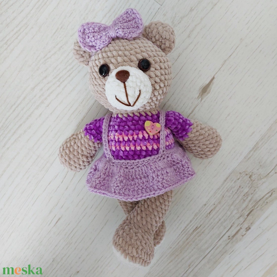 amigurumi mackólány - játék & sport - plüssállat & játékfigura - maci - Meska.hu amigurumi mackólány - játék & sport - plüssállat & játékfigura - maci - Meska.hu