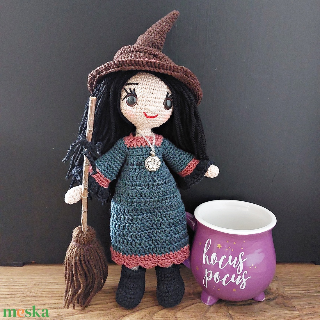 amigurumi boszorka - játék & sport - plüssállat & játékfigura - ember - Meska.hu amigurumi boszorka - játék & sport - plüssállat & játékfigura - ember - Meska.hu