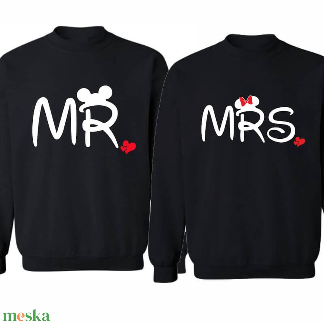 MR és MRS  páros pulóver szett, minőségi egyedi pulcsik valentin napra, évforulóra. - ruha & divat - páros szett - női-férfi páros szett - Meska.hu