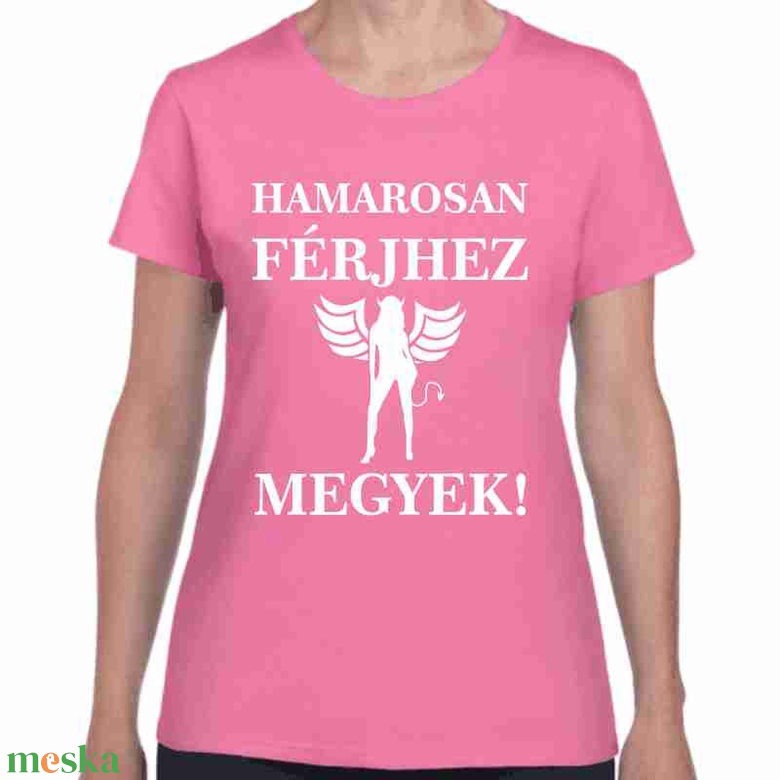 Hamarosan férjhez megyek lánybúcsú póló. Minőségi 100% pamut egyedi póló. - ruha & divat - női ruha - póló, felső - Meska.hu