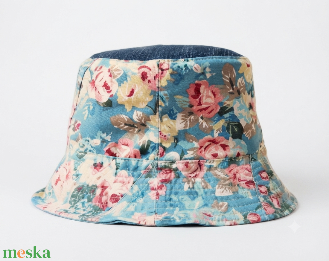 Vödörkalap, nyári kalap  - ruha & divat - sál, sapka, kendő - kalap - Meska.hu