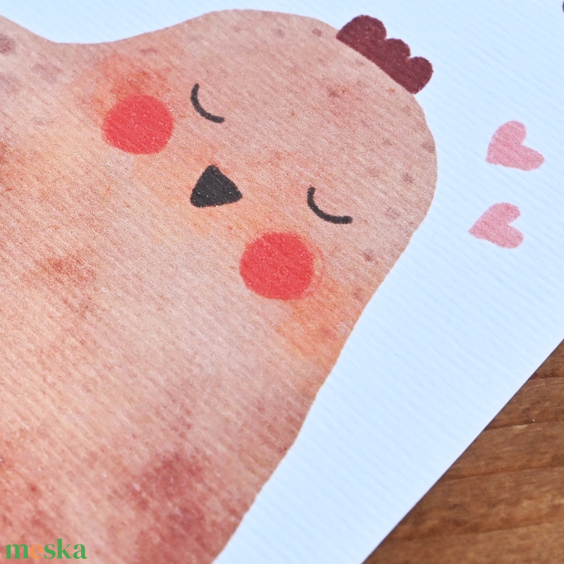 Anyák napi üdvözlőlap - Te vagy a legjobb tyúkanyó - művészet - grafika & illusztráció - egyéb rajzok - Meska.hu