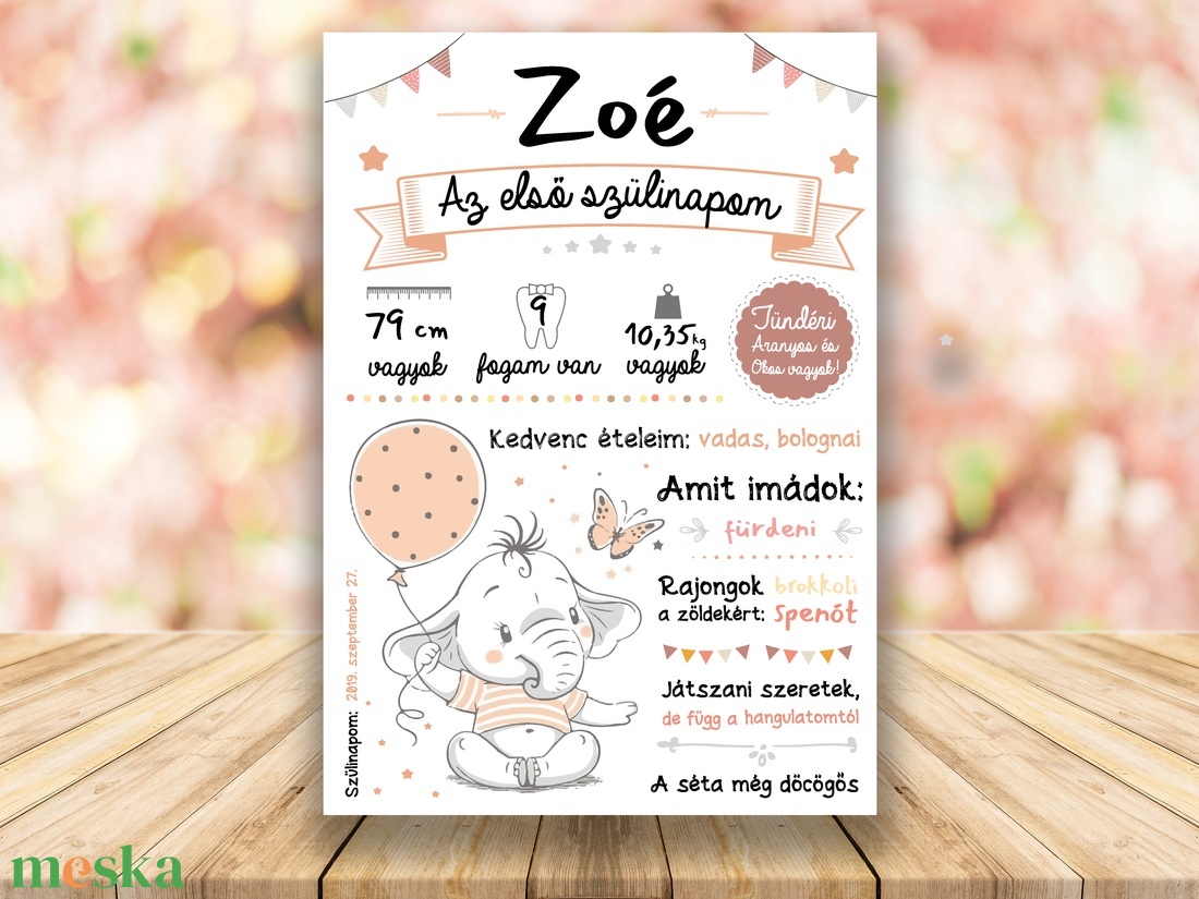 Babaposzter, Születésnapi poszter, ajándék babáknak, első születésnap, elefántos poszter - otthon & életmód - dekoráció - kép & falikép - poszter - Meska.hu Babaposzter, Születésnapi poszter, ajándék babáknak, első születésnap, elefántos poszter - otthon & életmód - dekoráció - kép & falikép - poszter - Meska.hu