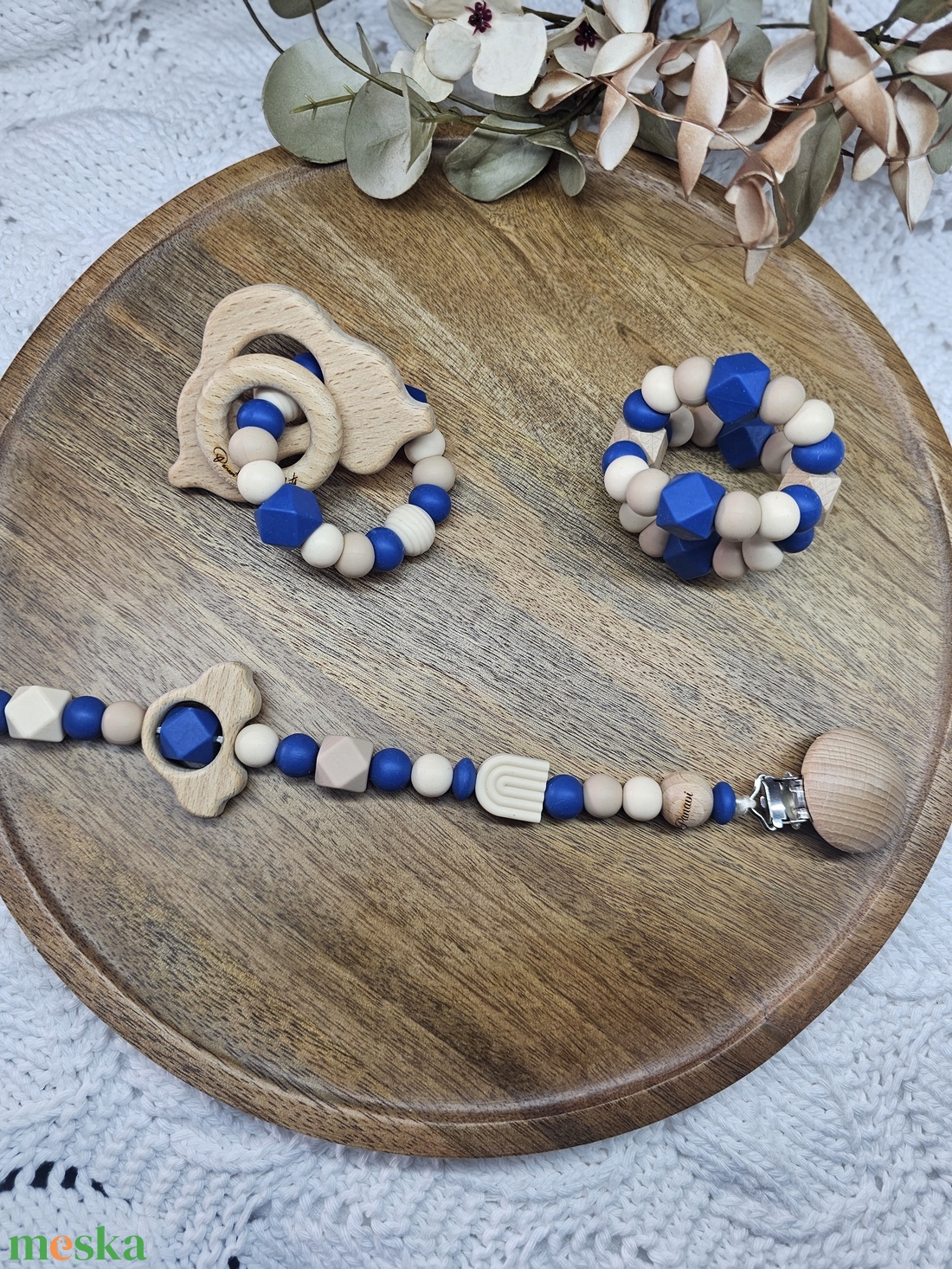 Első ajándékom - Kék autós-Babaváró ajándék Babaköszöntő ajándékbox - baba - mama - babalátogató ajándékcsomag - Meska.hu