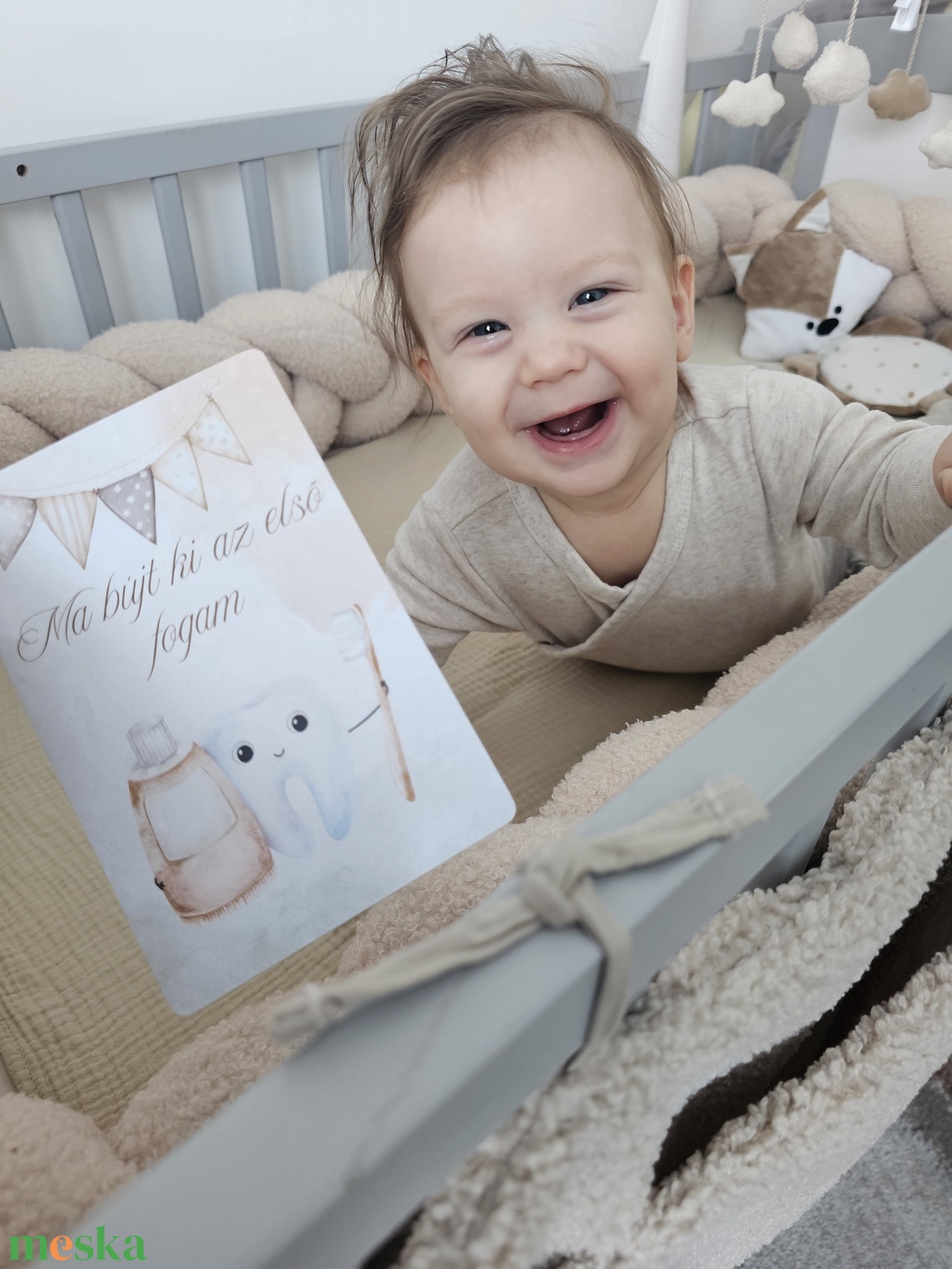 Baba hónapkártya mérföldkőkártya - baba - mama - babafotózás - baba mérföldkő kártyák - Meska.hu