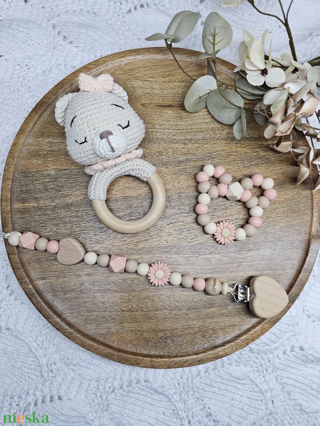 Első Ajándékom Babaköszöntő ajándékbox  - baba - mama - baba játékok - cumilánc - Meska.hu