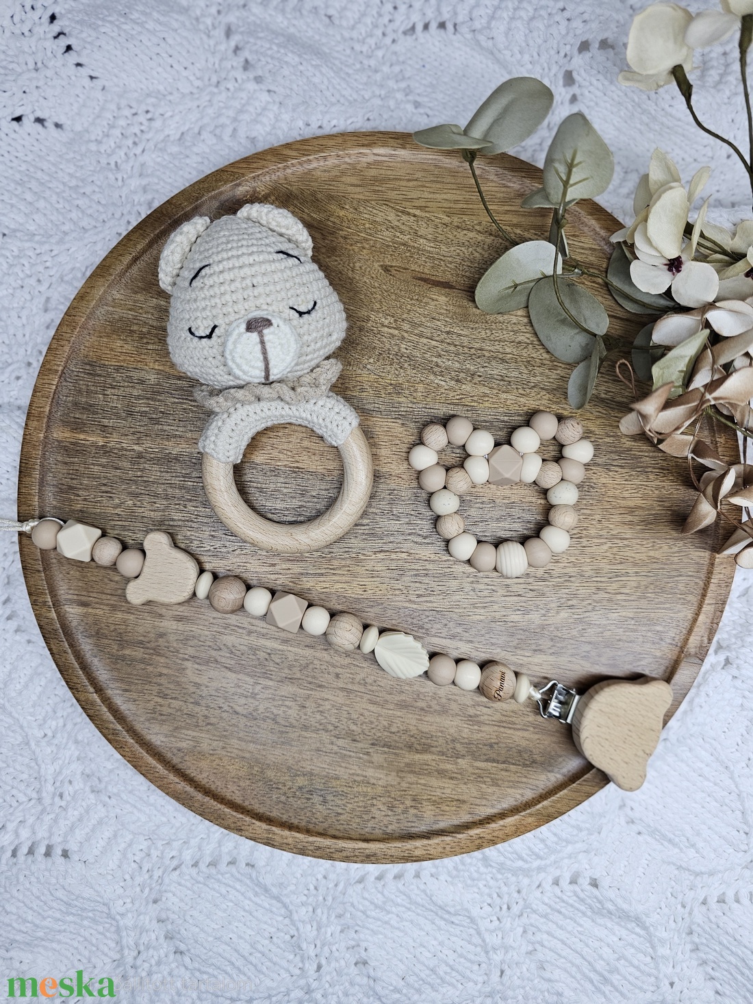 Első Ajándékom Babaköszöntő ajándékbox  - baba - mama - baba játékok - cumilánc - Meska.hu