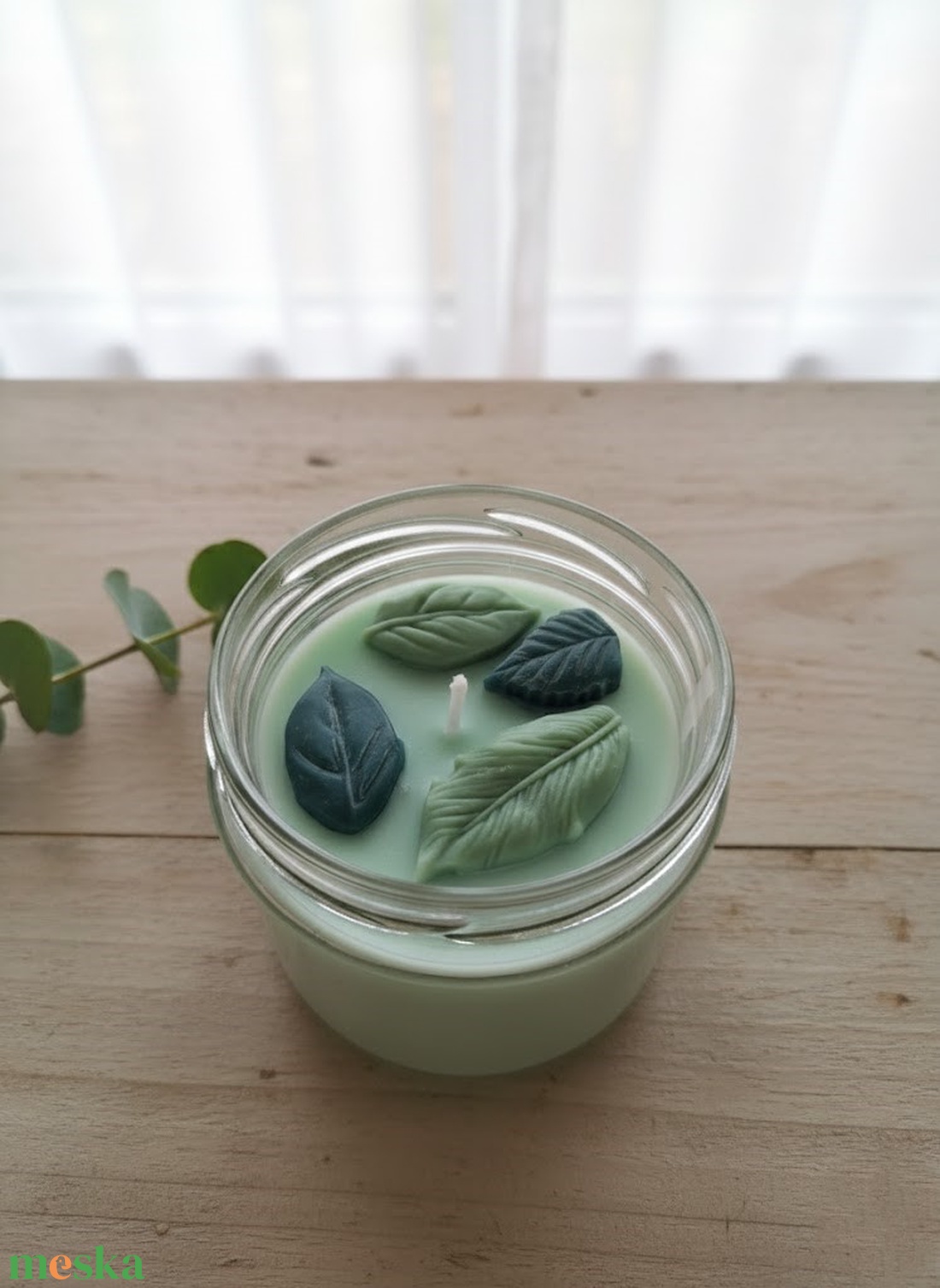 Pandaura Menta Illatgyertya - otthon & életmód - gyertya, illat, aroma - gyertya - Meska.hu