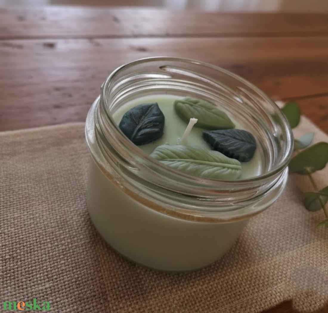 Pandaura Menta Illatgyertya - otthon & életmód - gyertya, illat, aroma - gyertya - Meska.hu