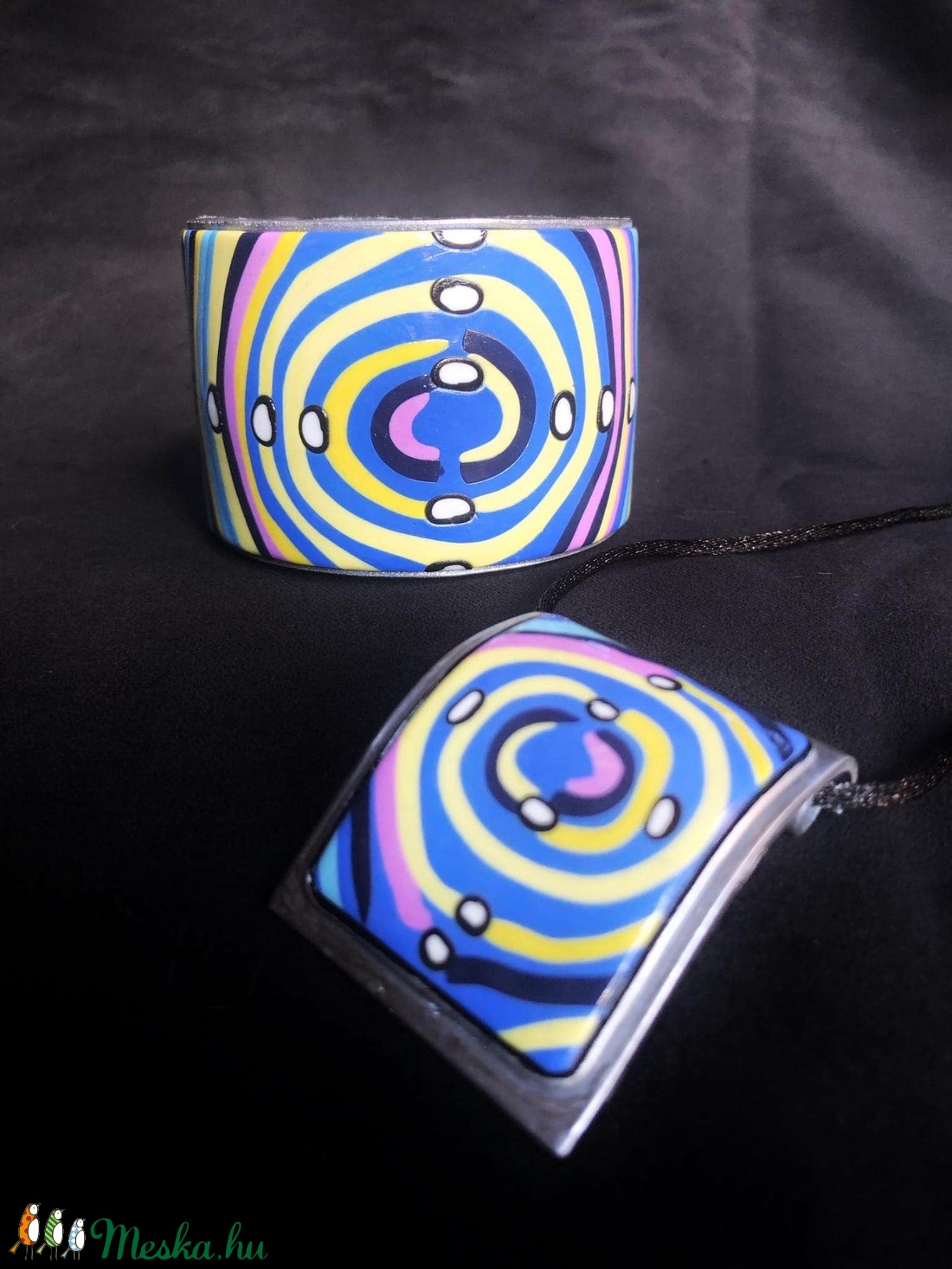 Hundertwasser spirál nyaklánc - ékszer - nyaklánc - medálos nyaklánc - Meska.hu Hundertwasser spirál nyaklánc - ékszer - nyaklánc - medálos nyaklánc - Meska.hu