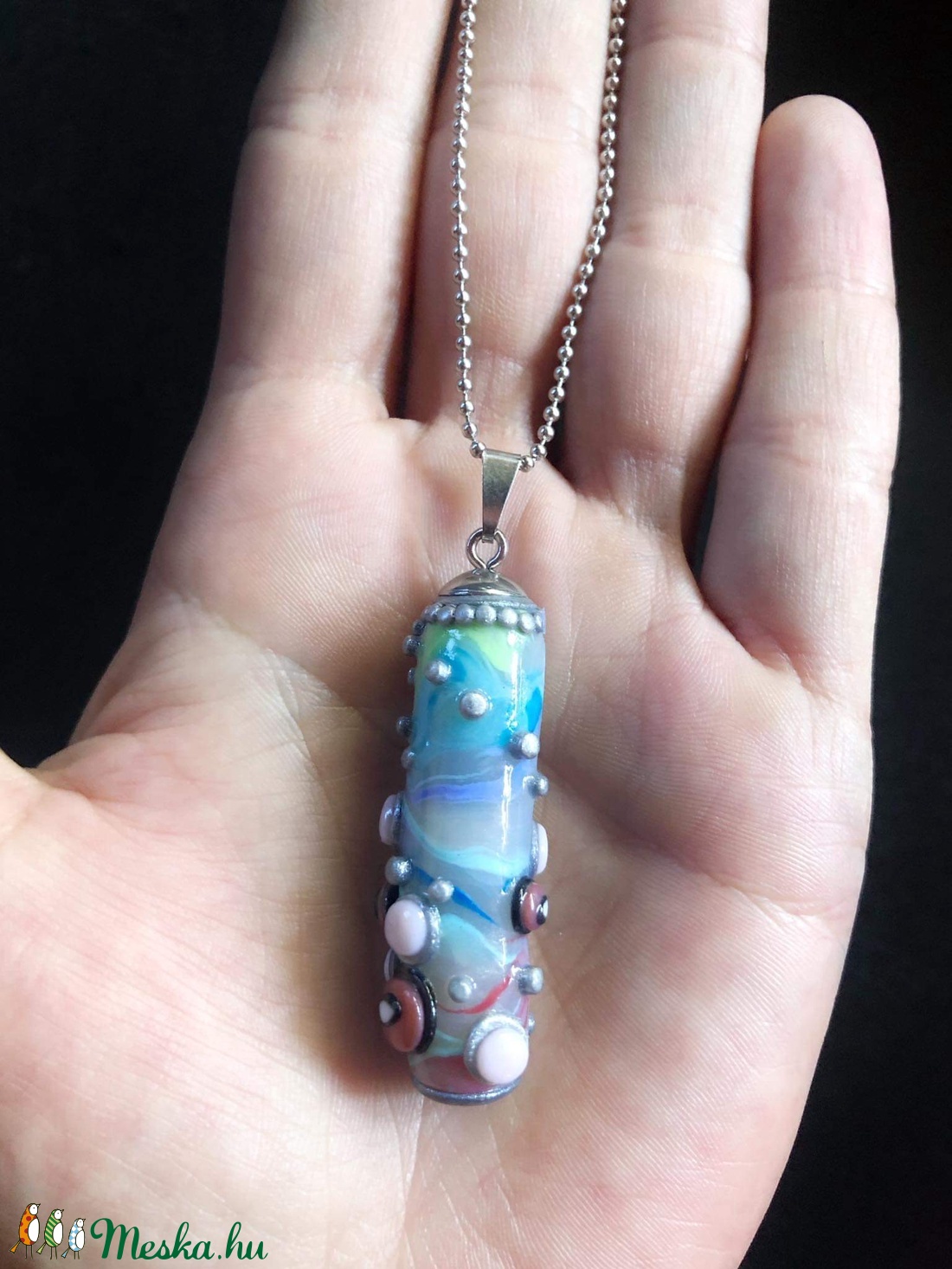 Mini amulett - ékszer - nyaklánc - medálos nyaklánc - Meska.hu
