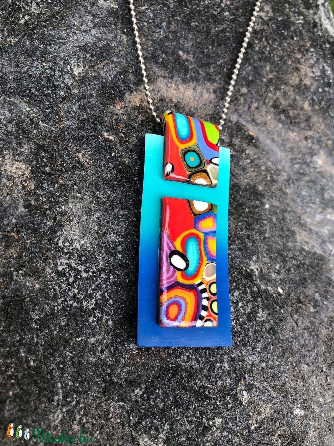 Psychedelic nyaklánc - ékszer - nyaklánc - medálos nyaklánc - Meska.hu Psychedelic nyaklánc - ékszer - nyaklánc - medálos nyaklánc - Meska.hu