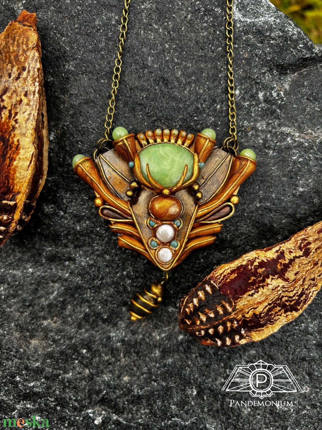 Princess nyaklánc - ékszer - nyaklánc - medálos nyaklánc - Meska.hu