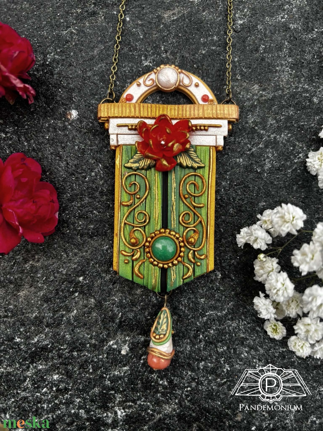 Hope nyaklánc - ékszer - nyaklánc - medálos nyaklánc - Meska.hu