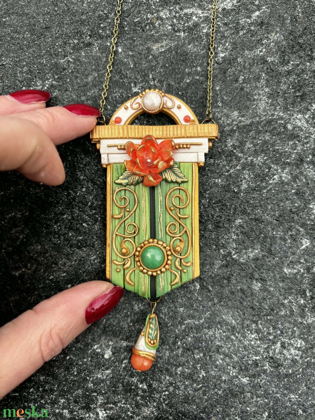 Hope nyaklánc - ékszer - nyaklánc - medálos nyaklánc - Meska.hu