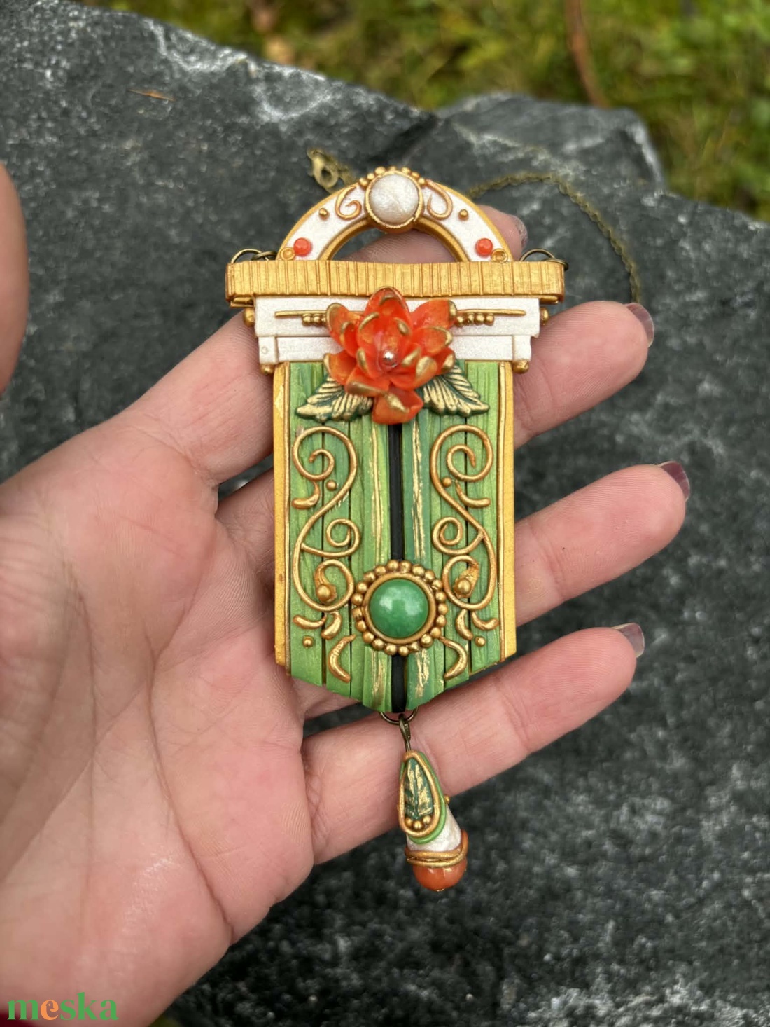 Hope nyaklánc - ékszer - nyaklánc - medálos nyaklánc - Meska.hu