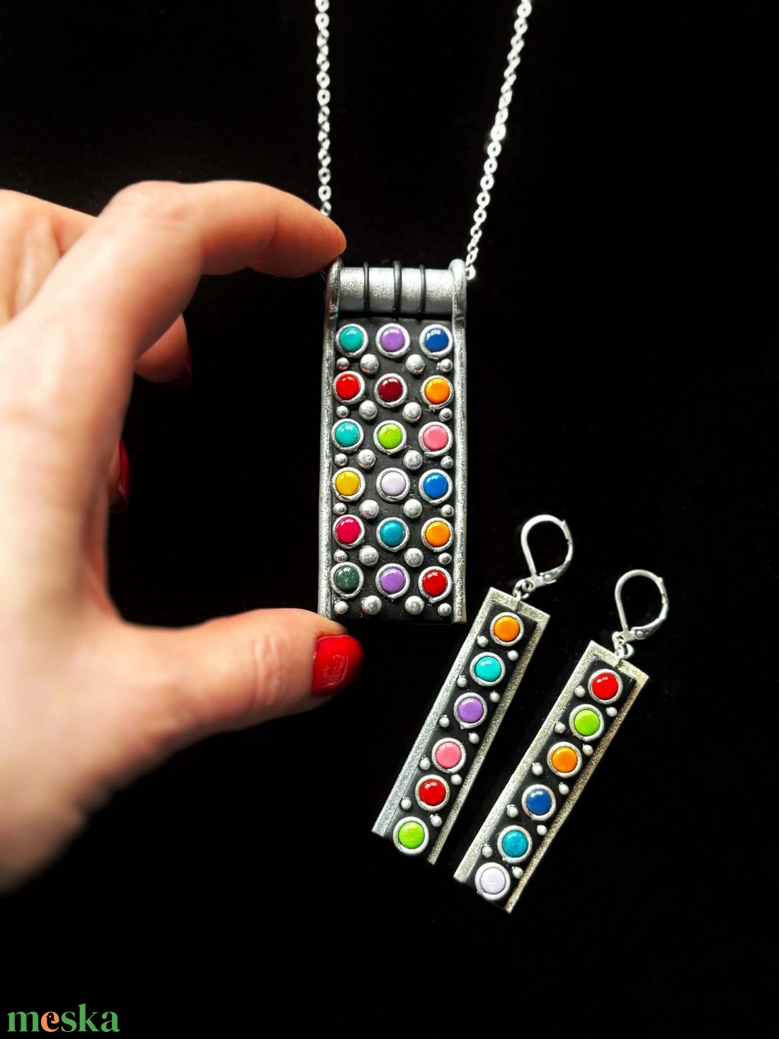 Tarka bogyós ékszer szett - esküvő - ékszer - ékszerszett - Meska.hu