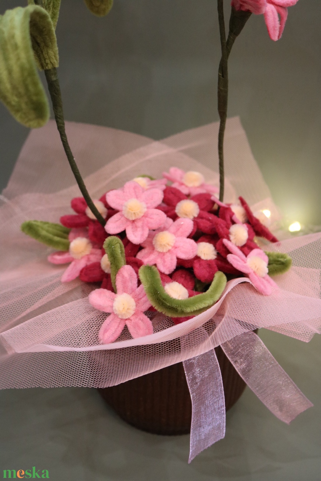 Elegáns orchidea és virágözön kézzel készült különlegesség - otthon & életmód - dekoráció - dísztárgy - Meska.hu Elegáns orchidea és virágözön kézzel készült különlegesség - otthon & életmód - dekoráció - dísztárgy - Meska.hu