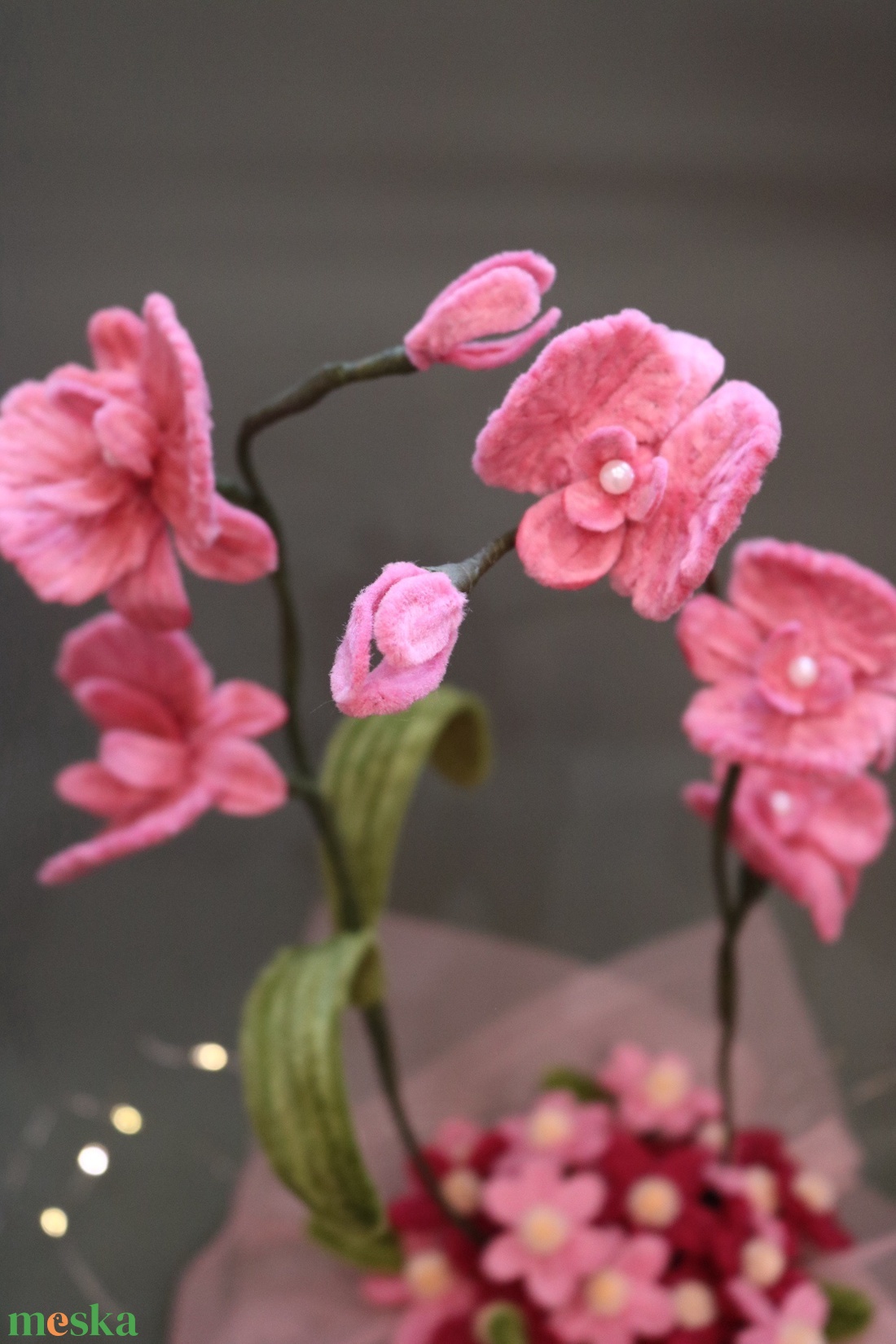 Elegáns orchidea és virágözön kézzel készült különlegesség - otthon & életmód - dekoráció - dísztárgy - Meska.hu Elegáns orchidea és virágözön kézzel készült különlegesség - otthon & életmód - dekoráció - dísztárgy - Meska.hu
