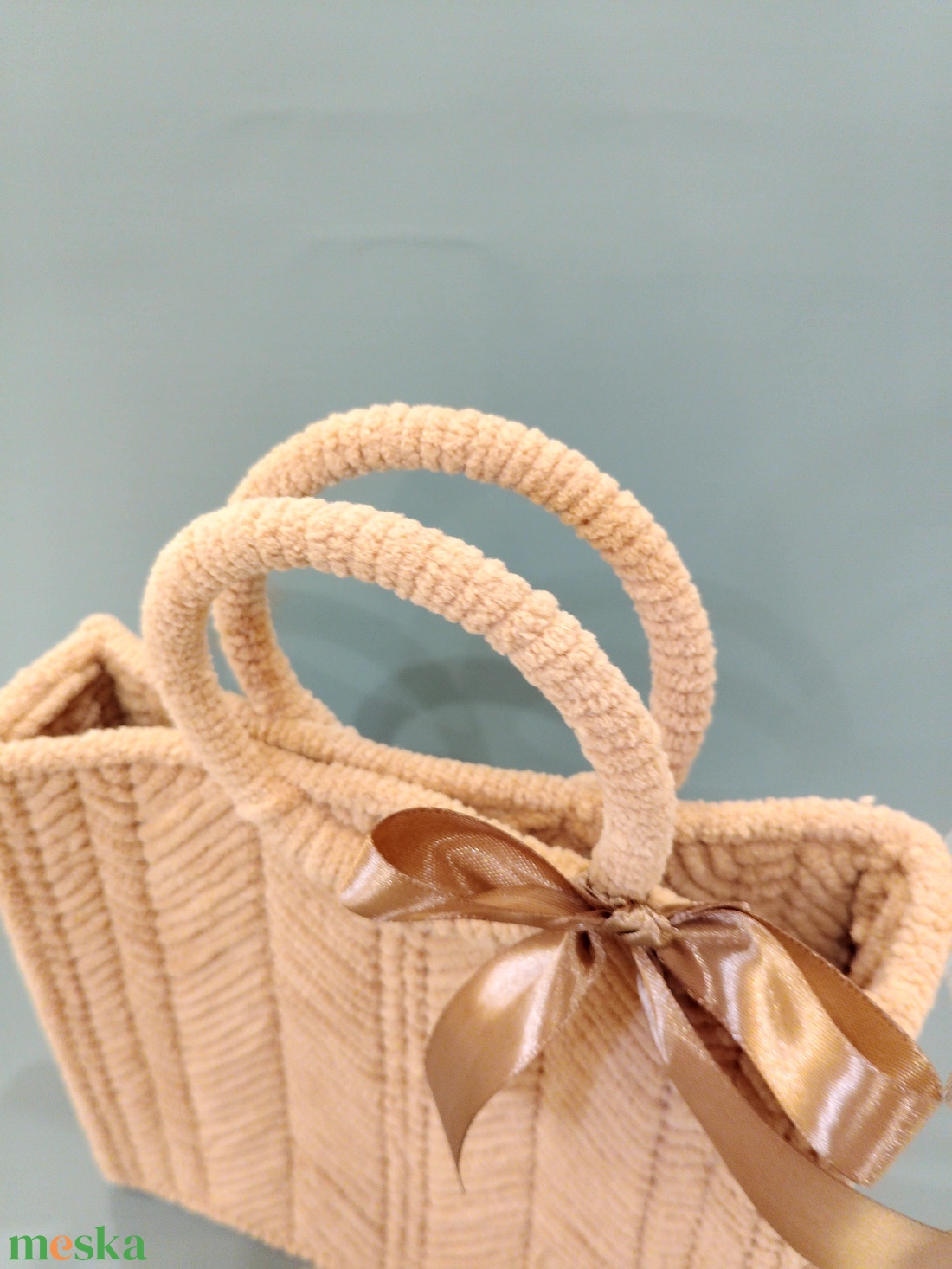 Bézs egyedi táska - táska & tok - kézitáska & válltáska - kézitáska - Meska.hu