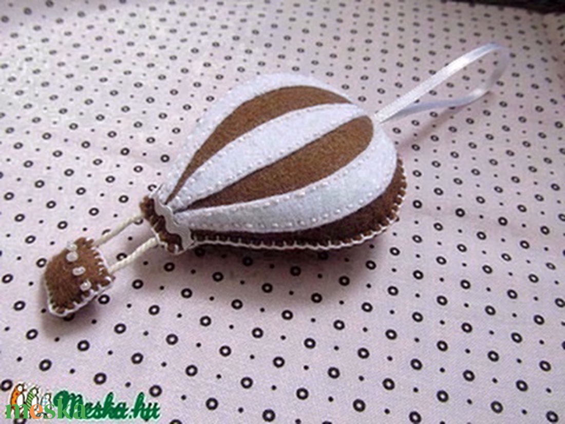 Rendelhető filc mézeskalács  hőlégballon -  - Meska.hu