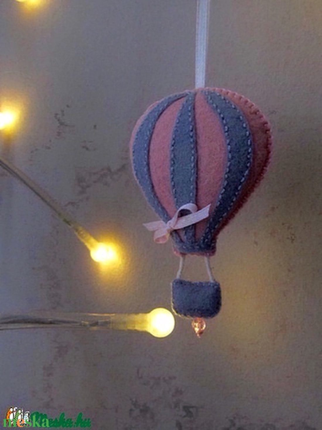 Rendelhető filc mézeskalács  hőlégballon -  - Meska.hu