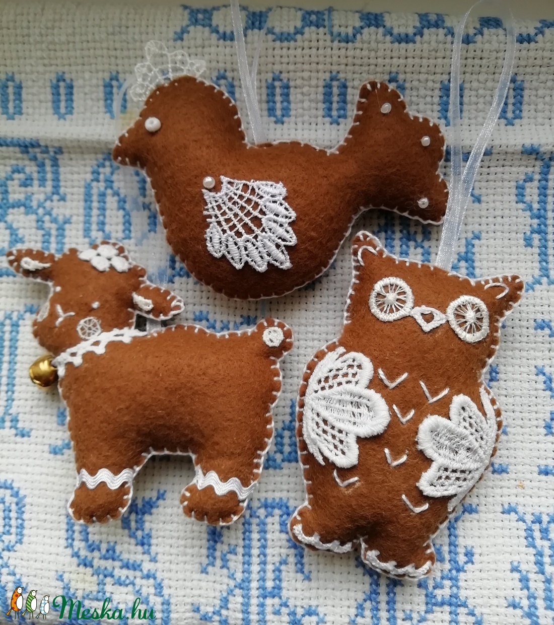 Fehér madárka - otthon & életmód - dekoráció - Meska.hu