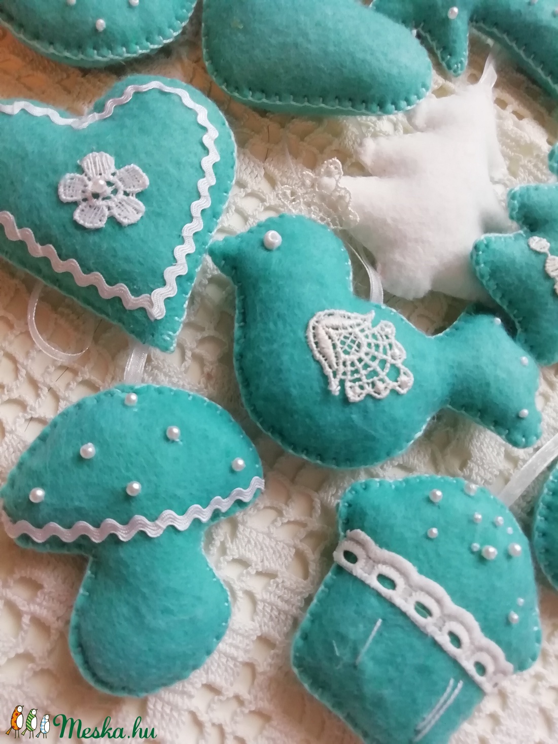 Fehér madárka - otthon & életmód - dekoráció - Meska.hu