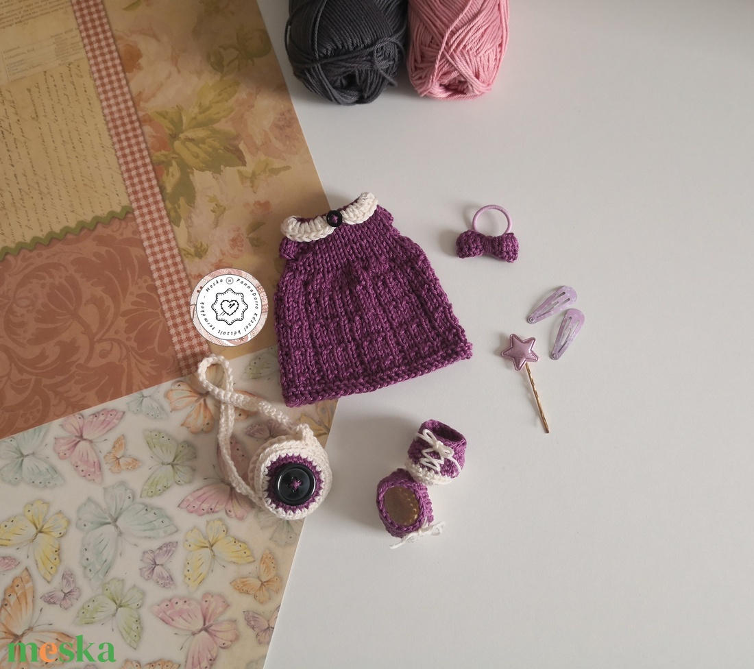 Kötött ruha amigurumihoz, öltöztethető játékbaba CutePie kiegészítő, pamutból horgolt cipővel, táskával, játék dekoráció - játék & sport - baba & babaház - öltöztethető baba - Meska.hu Kötött ruha amigurumihoz, öltöztethető játékbaba CutePie kiegészítő, pamutból horgolt cipővel, táskával, játék dekoráció - játék & sport - baba & babaház - öltöztethető baba - Meska.hu