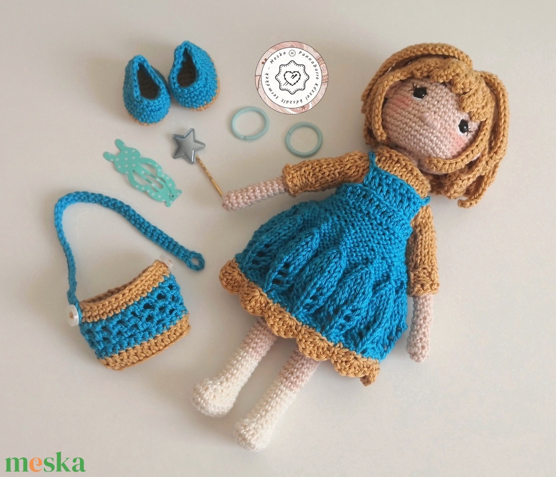 Horgolt baba, öltöztethető amigurumi kislány figura levehető kötött ruhával és cipővel, játék dekoráció - játék & sport - baba & babaház - öltöztethető baba - Meska.hu Horgolt baba, öltöztethető amigurumi kislány figura levehető kötött ruhával és cipővel, játék dekoráció - játék & sport - baba & babaház - öltöztethető baba - Meska.hu