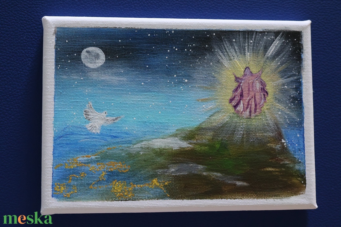 Akrill festmény - művészet - festmény - akril - Meska.hu