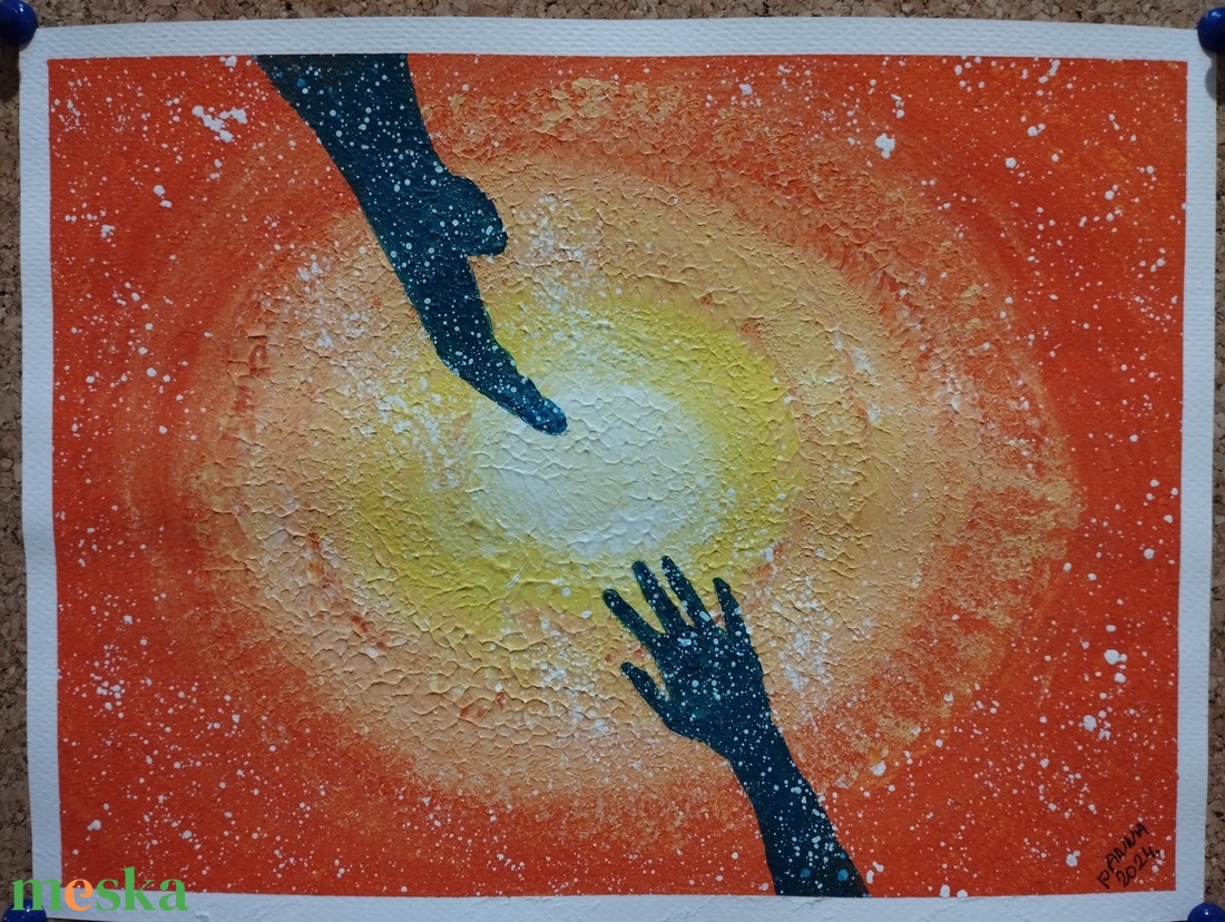 Akrill festmény - művészet - festmény - akril - Meska.hu
