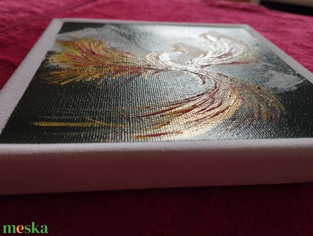 Főnix _ Akrill - művészet - festmény - akril - Meska.hu