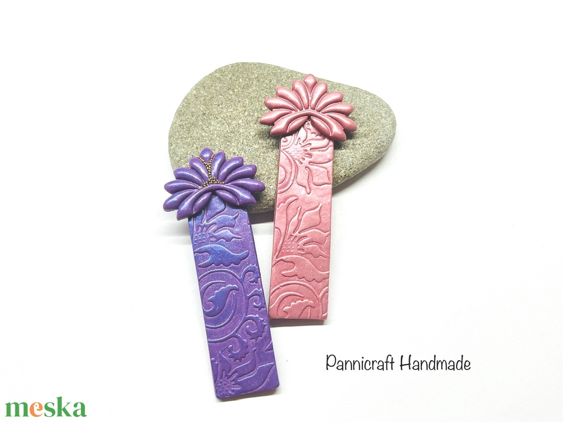 �Virágos álmok könyvjelző - könyv & zene - könyvjelző - Meska.hu