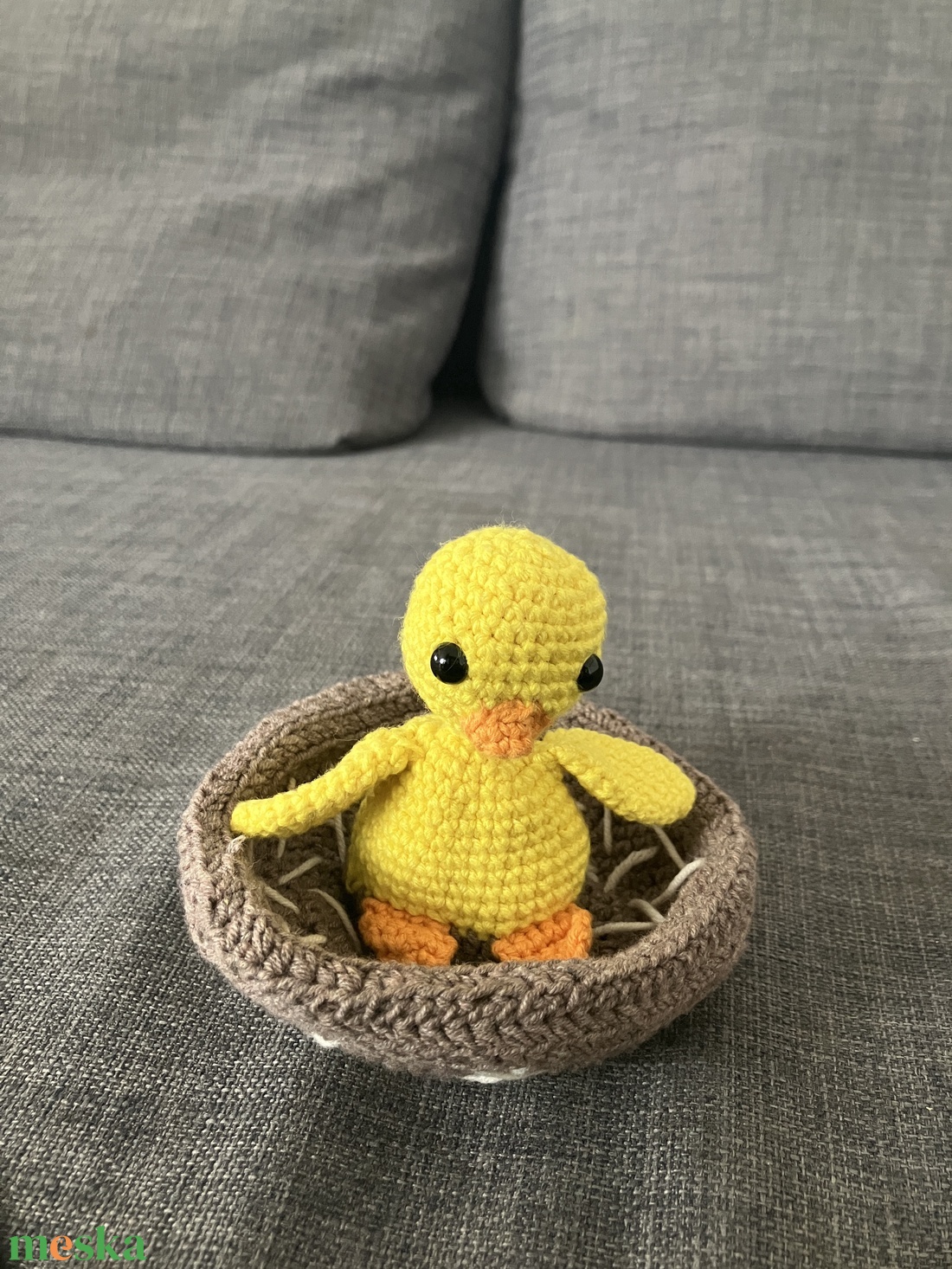 Kifordítható Tojás/Csibe fészekben - játék & sport - plüssállat & játékfigura - más figura - Meska.hu