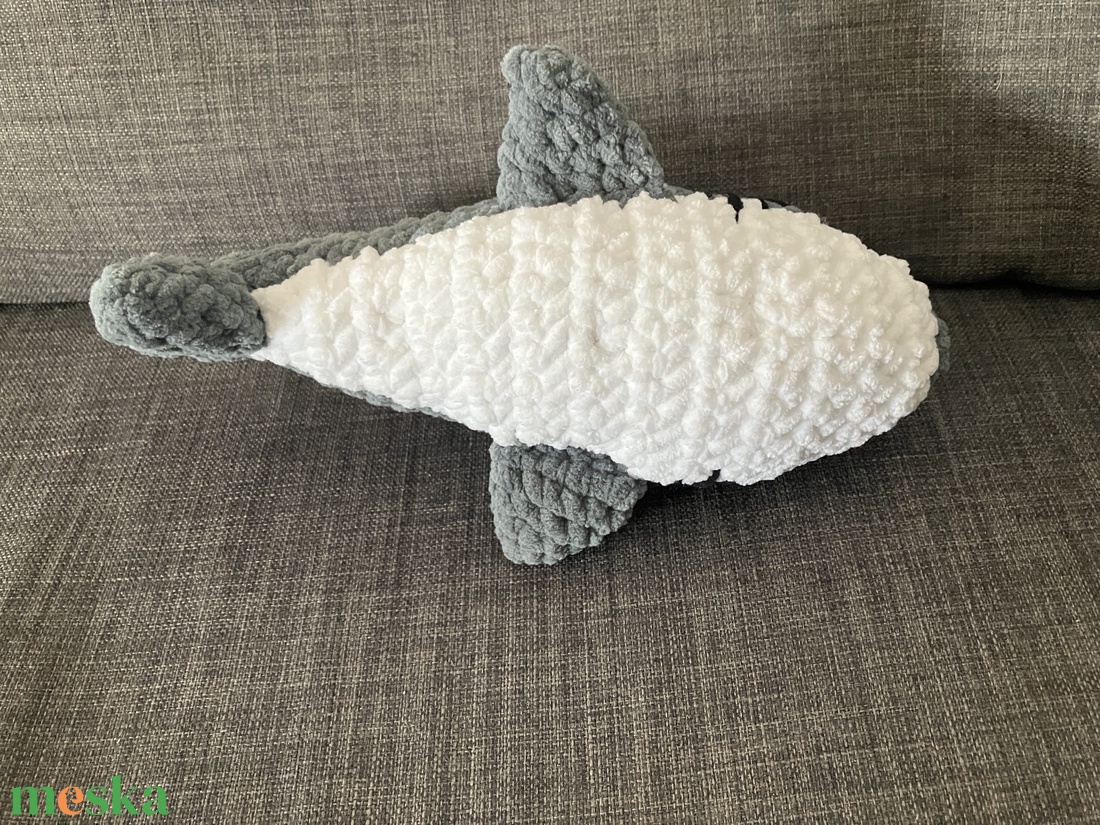 Horgolt Cápa - játék & sport - plüssállat & játékfigura - hal - Meska.hu