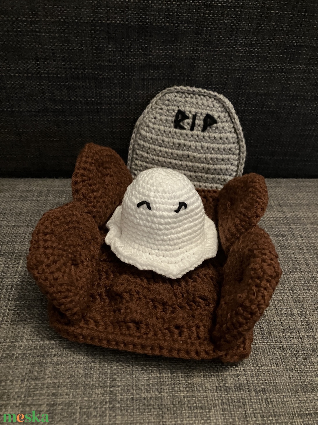 Szellem a Síron - otthon & életmód - dekoráció - halloween - halloweeni figurák - Meska.hu Szellem a Síron - otthon & életmód - dekoráció - halloween - halloweeni figurák - Meska.hu
