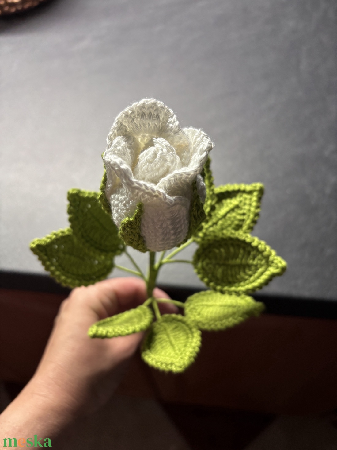  Örök rózsa - kézműves , soha el nem hervadó ajándék  - otthon & életmód - virágdekoráció - virágok - szálas virág - Meska.hu