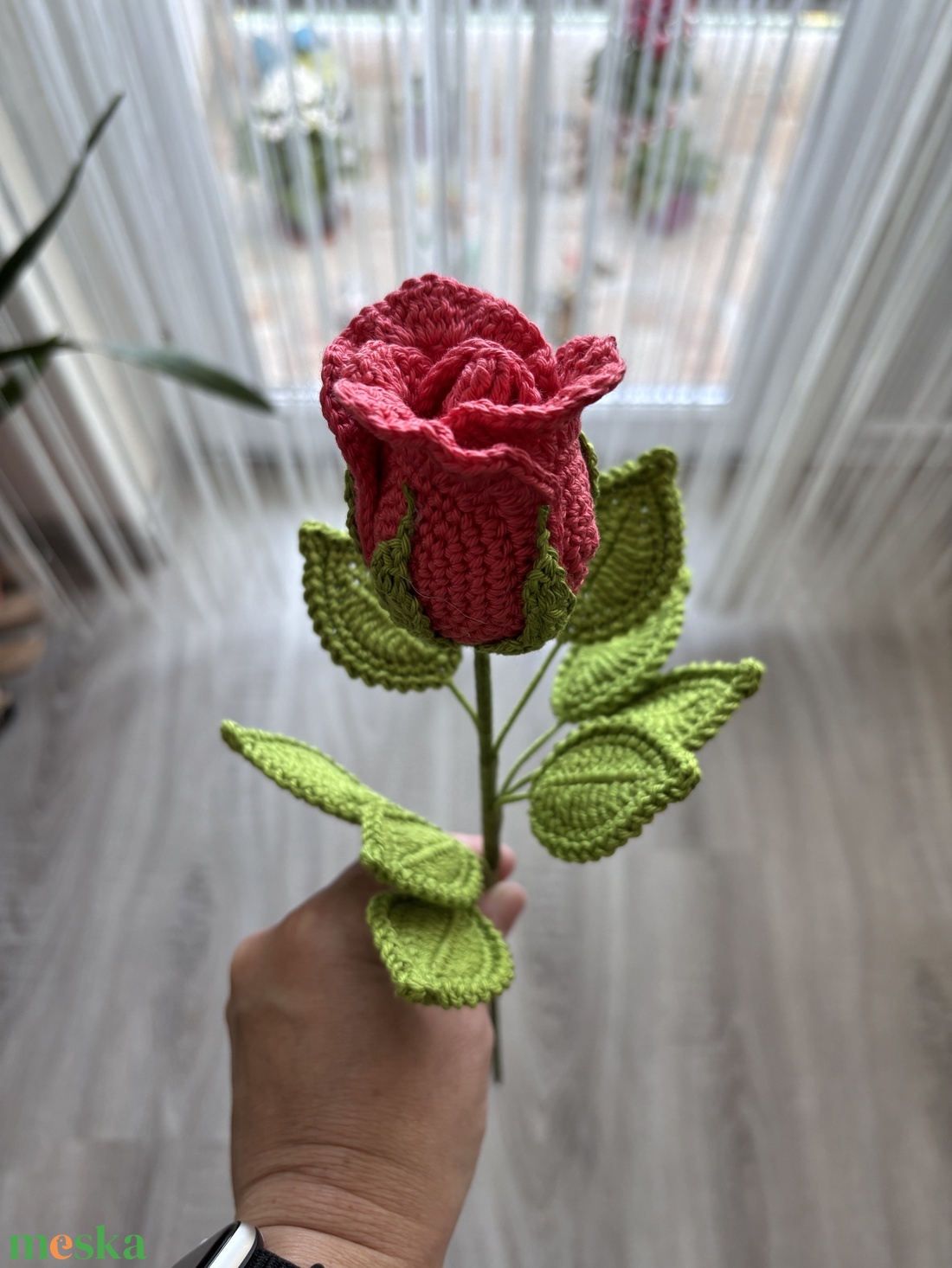  Örök rózsa - kézműves , soha el nem hervadó ajándék  - otthon & életmód - virágdekoráció - virágok - szálas virág - Meska.hu