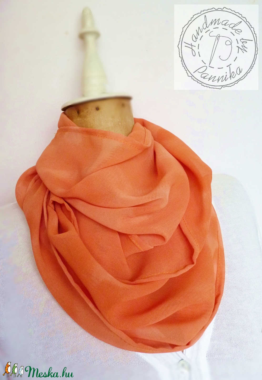 Lazac szín sál -  - Meska.hu