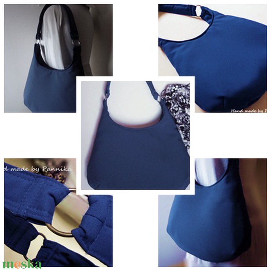 Királykék válltáska - táska & tok - kézitáska & válltáska - válltáska - Meska.hu
