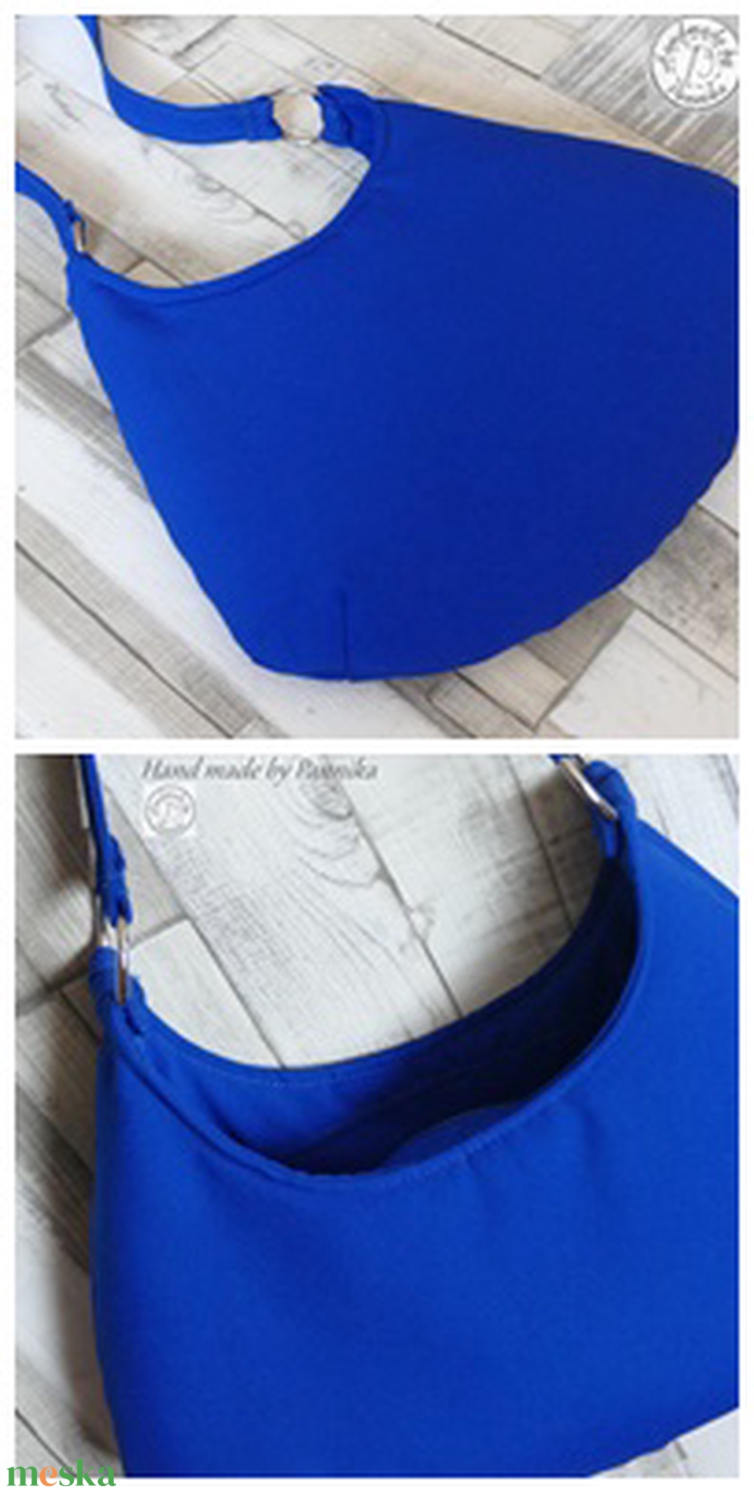 Királykék válltáska - táska & tok - kézitáska & válltáska - válltáska - Meska.hu