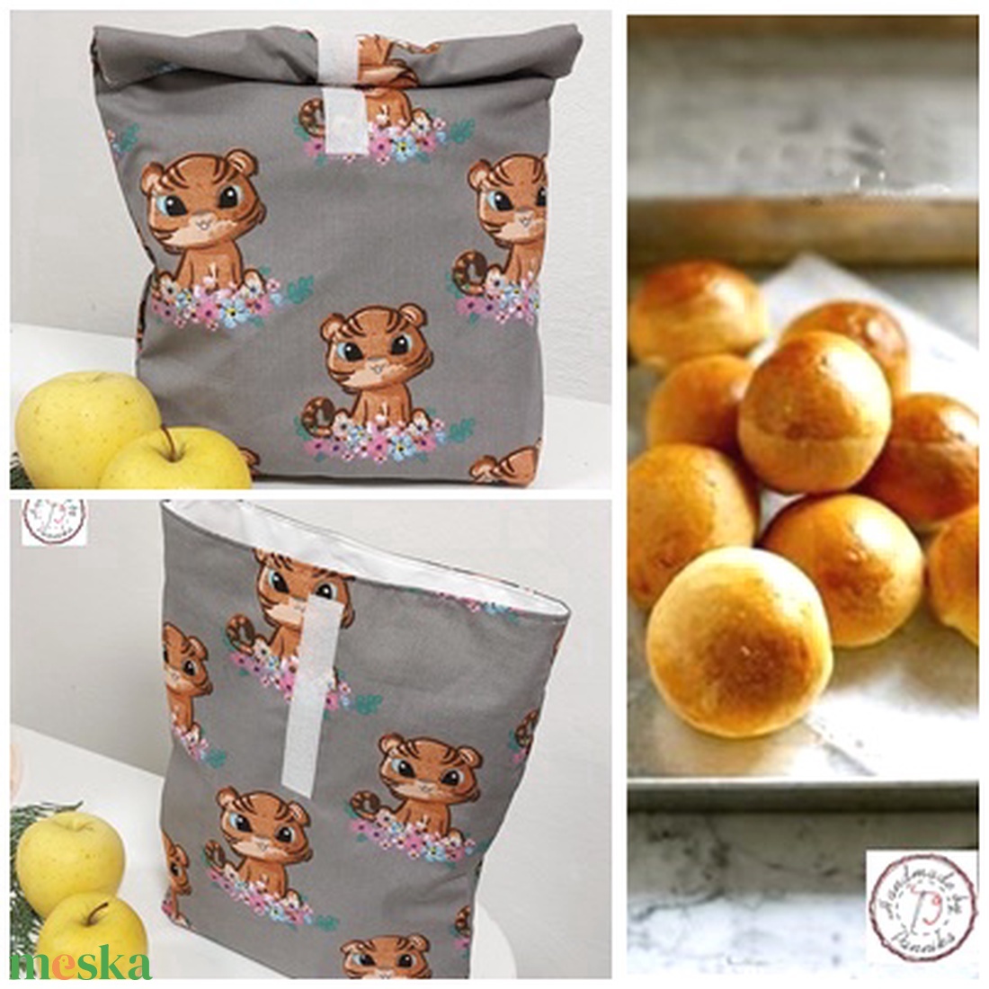 Roll top Uzsonnás, frissentartó tasak (kicsi tigris) szendvicstartó, neszesszer zerowaste tároló - táska & tok - uzsonna- & ebéd tartó - szendvics csomagoló - Meska.hu Roll top Uzsonnás, frissentartó tasak (kicsi tigris) szendvicstartó, neszesszer zerowaste tároló - táska & tok - uzsonna- & ebéd tartó - szendvics csomagoló - Meska.hu