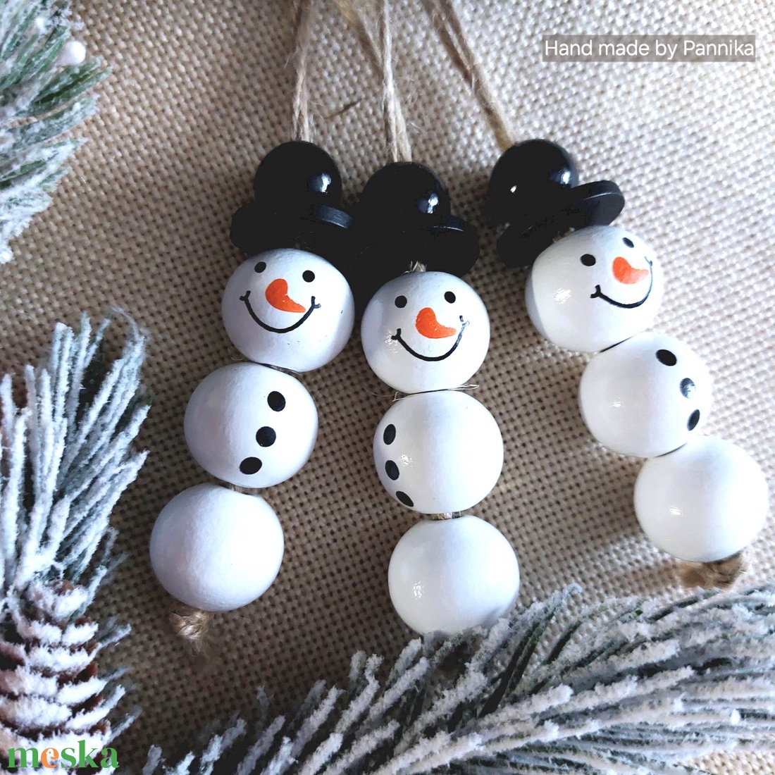 Hóemberek eladók - karácsony - karácsonyi lakásdekoráció - karácsonyfadíszek - Meska.hu