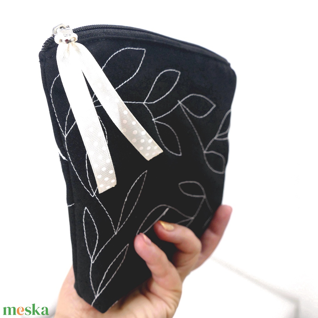 Szövet, neszesszer, kistáska,  pénztárca, irattartó, bármitartó - táska & tok - neszesszer - Meska.hu